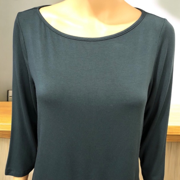 Amour Vert 3Q Sleeve Tee size Large Made in USA - Picture 3 of 8